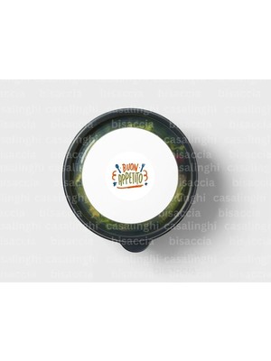 Casalinghi Italyanca Afiyet Olsun Etiketi Buon Appetito Sticker Makarna Kahve Tatlı 4 cm (90 Adet)