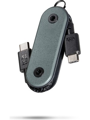Native Union Pocket Cable Type-C To Type-C Anahtarlık Data ve Şarj Kablosu 60W Yeşil