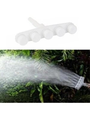 Livenda 5 Kafalı Sulama Başlığı Yüksek Basınçlı Hortum Aparatı