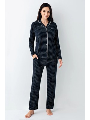Tudik Collection Pierre Cardin 9092-S Gömlek Pijama Takımı Takımı