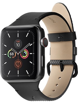 Watch 40MM Uyumlu Native Union Classic Serisi Silikon Kordon Siyah