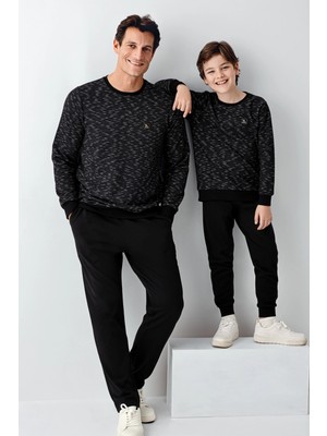 Tudik Collection Arnetta 3504-S Erkek Uzun Kol Pijama Takım