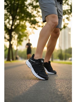 Enoch File Detaylı Kaymaz Taban Bağcıklı Outdoor Erkek Spor Ayakkabı