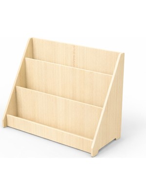 Vivaverse Su Kontrası Ahşap Çocuk Kitaplığı | Kolay Kurulum