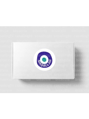 Casalinghi Nazar Değmesin Maşallah Etiketi Nazar Boncuğu Yuvarlak Mat Sticker Sünnet Kutlama 3 cm (95 Adet)