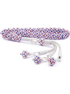 Supertrend Mavi Kırmızı Beyaz Gümüş Trabzon Kazaziye Tesbih