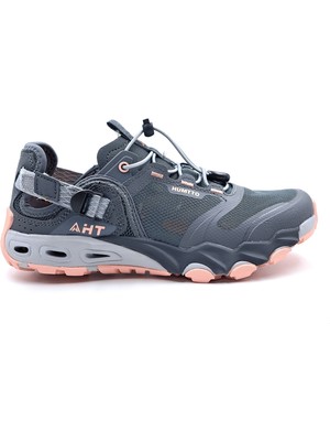 Humtto HM630551B Kadın Tekking Outdoor Aqua Antrasit Gri Spor Sandalet Ayakkabı