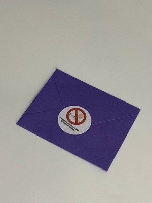 Casalinghi Çocuklar Için Uygun Değildir Etiketi Yasaklı Yuvarlak Mat Çıkartma Round Sticker 3 cm (95 Adet)