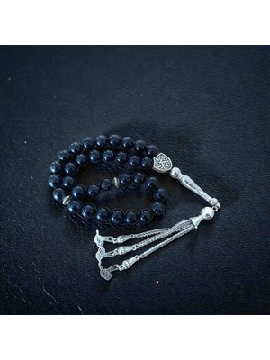 Mga Doğaltaş Yıldız Jasper Taşı 10 mm Büyük Boy 33’lük Doğal Taş Tesbih – %100 Hakiki Sertifikalı – El Işçiligi – Esnek Misinalı Kopmayan Erkek Tesbih