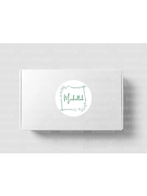 Casalinghi Yeşil Renkli Mashallah Etiketi Yuvarlak Mat Sticker Bebek Partisi Kutlama Mevlit 4 cm (90 Adet)