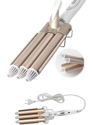 Aydogan's Wag Maşa Yeni Nesil Yüksek Isı Ayarlı Seramik Kaplama Saç Şekillendirici Doğal Bukle