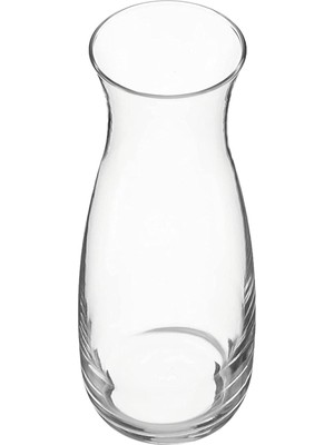 Özgürce Şeffaf Cam Çiçeklik, 20 cm Boy, 500 cc Hacim, Tek Parça