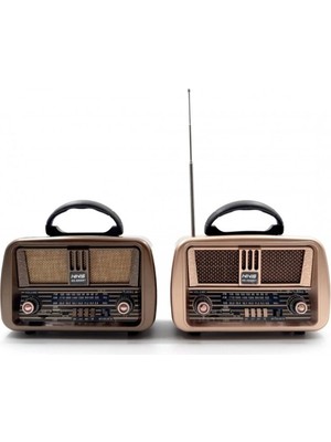 Livenda Klasik Taşınabilir Model Nostaljik Radyo