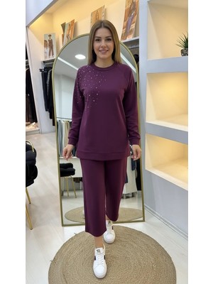 Nuss 1076 Taş Detay Takım Murdum