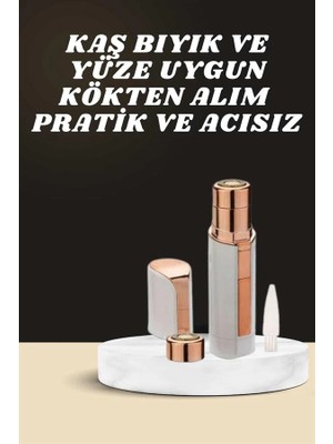 Aydogan's Kaş Bıyık ve Yüz Epilasyon Aleti ve Titreşimli Yüz Temizleme Masaj Aleti Ikili Set