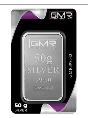 By Devli 50 Gram Kulçe Gümüş 999,9