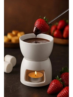 Livenda Porselen Fondü Seti