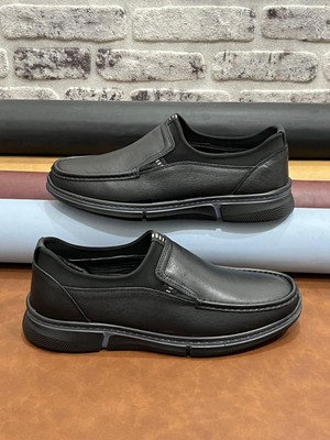 Umut Ayakkabı Hakiki Deri Büyük Numara 45-46-47 Baykara Hafif Yumuşak Erkek Ayakkabı