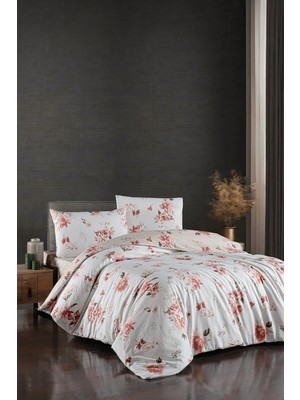 First Choice Eliza %100 Pamuk Çift Kişilik Nevresim Takımı - Lastikli Çarşaf