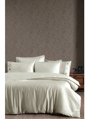 First Choice Myron %100 Mısır Pamuğu 400 Tc (160 Tel) Çift Kişilik Nevresim Takımı