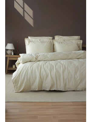 First Choice Solea %100 Pamuk Stonewashed Çift Kişilik Nevresim Takımı