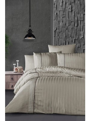 First Choice Modalife %100 Pamuk 200 Tc Deluxe Saten (80 Tel) Çift Kişilik Nevresim Takımı