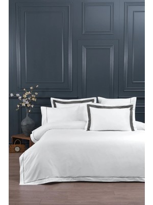 First Choice Perry %100 Mısır Pamuğu 400 Tc (160 Tel) Çift Kişilik Nevresim Takımı