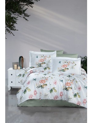 First Choice Alice %100 Pamuk Saten 200 Tc (80 Tel) Tek Kişilik Nevresim Takımı
