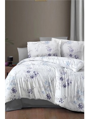 First Choice Leena %100 Pamuk Saten 200 Tc (80 Tel) Çift Kişilik Nevresim Takımı