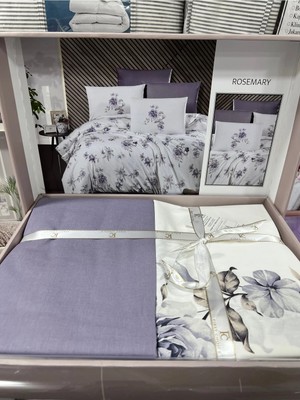 First Choice %100 Pamuklu Ranforce Çift Kişilik Nevresim Takımı Rosemary