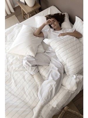 First Choice Tiara %100 Pamuk Stonewashed Çift Kişilik Nevresim Takımı