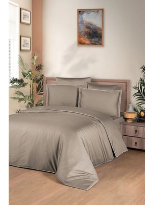 First Choice Lucca %100 Pamuk 300 Tc (120 Tel) Çift Kişilik Nevresim Takımı