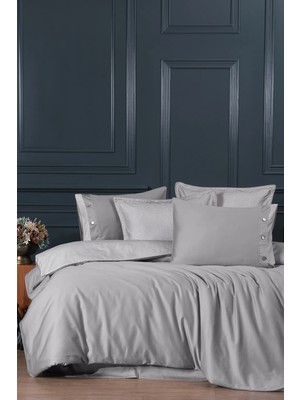 First Choice Myron %100 Mısır Pamuğu 400 Tc (160 Tel) Çift Kişilik Nevresim Takımı