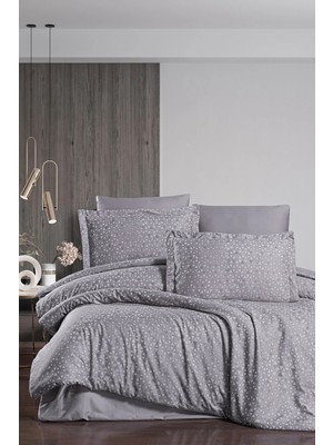 First Choice Megan %100 Pamuk Saten 200 Tc (80 Tel) Çift Kişilik Nevresim Takımı