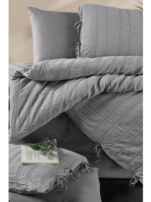 First Choice Ardus %100 Pamuk Stonewashed Çift Kişilik Nevresim Takımı