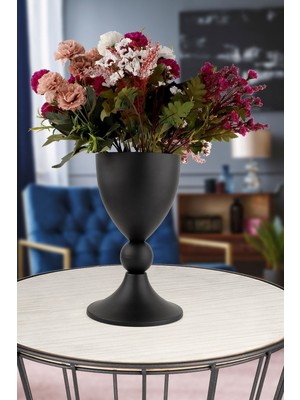 Özgürce Şık Siyah Vazo, Modern Dekorasyon Için Mükemmel Seçenek