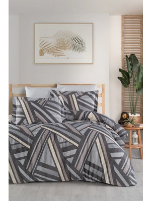 First Choice Radolf %100 Pamuk Saten 200 Tc (80 Tel) Çift Kişilik Nevresim Takımı