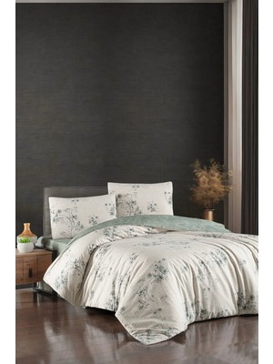 First Choice Mary %100 Pamuk Çift Kişilik Nevresim Takımı - Lastikli Çarşaf