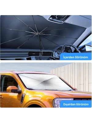 Lowell Home Ieg Hyundai I30 Ford Fiesta Seat Ibiza Renault Clio Dacia Duster Uyumlu Oto Şemsiye RSIEG14544-LWLH