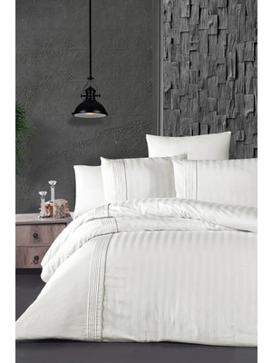 First Choice Modalife %100 Pamuk 200 Tc Deluxe Saten (80 Tel) Çift Kişilik Nevresim Takımı