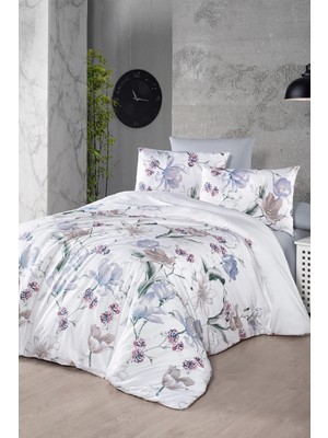 First Choice Layla %100 Pamuk 150 Tc (56 Tel) Ranforce Çift Kişilik Nevresim Takımı