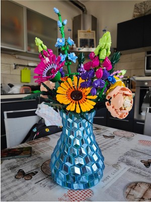 Özgürce Şık ve Modern Tasarımlı Dekoratif Petek Vazo, Evinizin Atmosferini Tamamlar