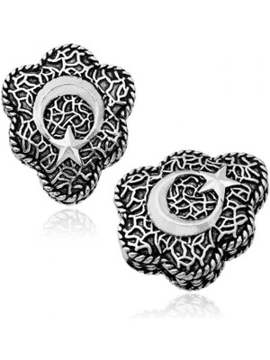 Supertrend Gümüş Işlemeli Ay Yıldız Tesbih Imamesi