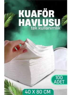 Lowell Home Ieg Turk Tek Kullanımlık Kuaför Havlusu - Berber Havlusu Spa Havlusu Medikal Havlu 100 Ad RSIEG14
