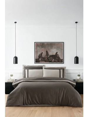 First Choice Alara %100 Pamuk 300 Tc (120 Tel) Çift Kişilik Nevresim Takımı