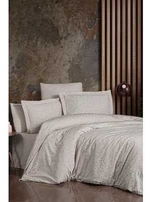 First Choice Megan %100 Pamuk Saten 200 Tc (80 Tel) Çift Kişilik Nevresim Takımı