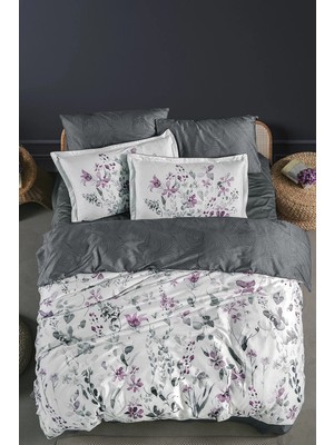 First Choice Delcina %100 Pamuk 300 Tc (120 Tel) Çift Kişilik Nevresim Takımı