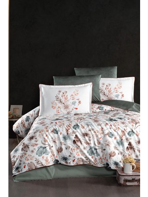 First Choice Madena %100 Pamuk 300 Tc (120 Tel) Çift Kişilik Nevresim Takımı