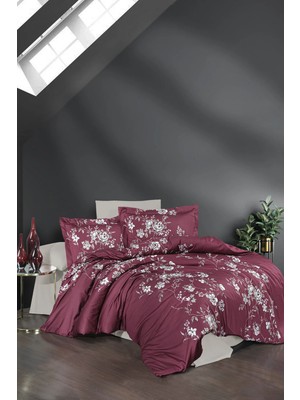 First Choice Arya %100 Pamuk Saten 200 Tc (80 Tel) Çift Kişilik Nevresim Takımı