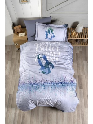 First Choice Sound %100 Pamuk 150 Tc (56 Tel) Ranforce Tek Kişilik Nevresim Takımı